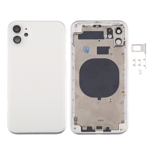 Housing With Parts For Apple iPhone 11 White